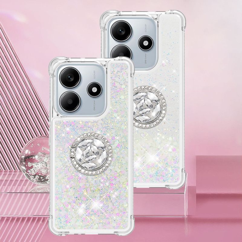Cover Til Xiaomi Redmi Note 14 5g Glitterringholder