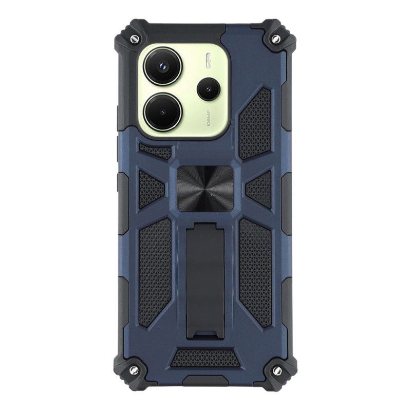 Cover Til Xiaomi Redmi Note 14 5g Robust Med Integreret Stativ