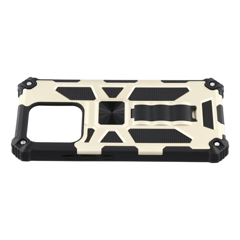 Cover Til Xiaomi Redmi Note 14 5g Robust Med Integreret Stativ