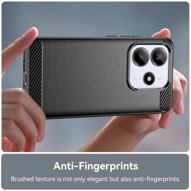 Cover Xiaomi Redmi Note 14 5g Børstet Kulfiber