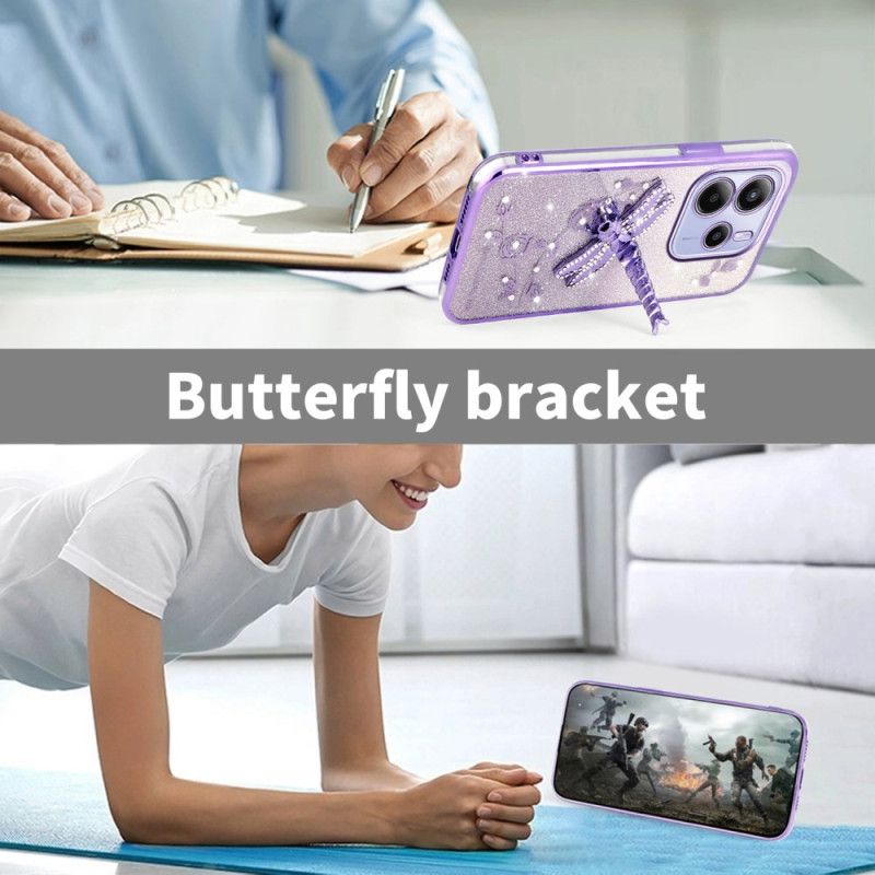 Cover Xiaomi Redmi Note 14 5g Kadem Dragonfly Stand