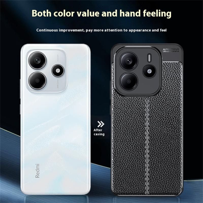 Cover Xiaomi Redmi Note 14 5g Litchi-tekstur