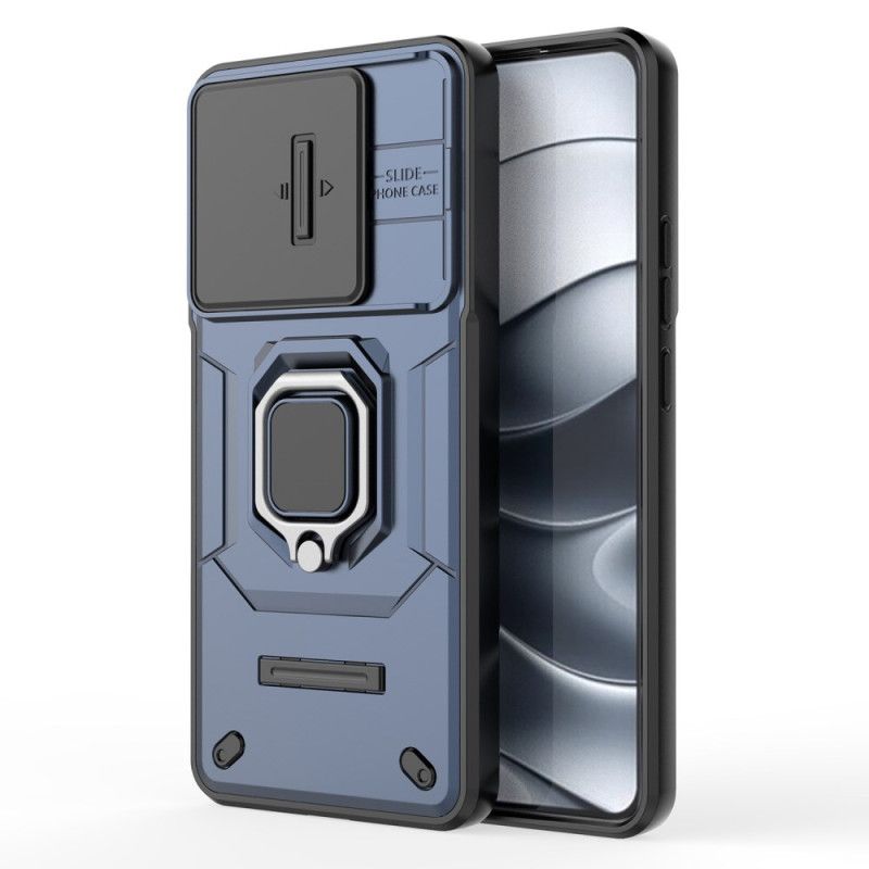 Cover Xiaomi Redmi Note 14 5g Multifunktionel Med Holder Og Linsebeskytter