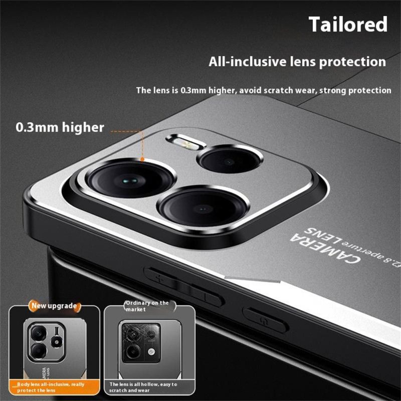 Cover Xiaomi Redmi Note 14 5g Telefon Etui Metallisk Effekt