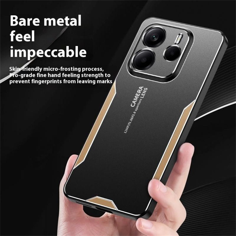 Cover Xiaomi Redmi Note 14 5g Telefon Etui Metallisk Effekt