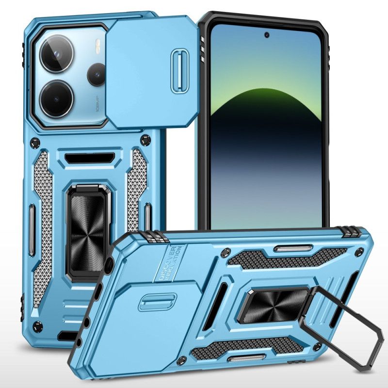 Cover Xiaomi Redmi Note 14 5g Ultra Holdbar Med Stativ Og Linsebeskytter