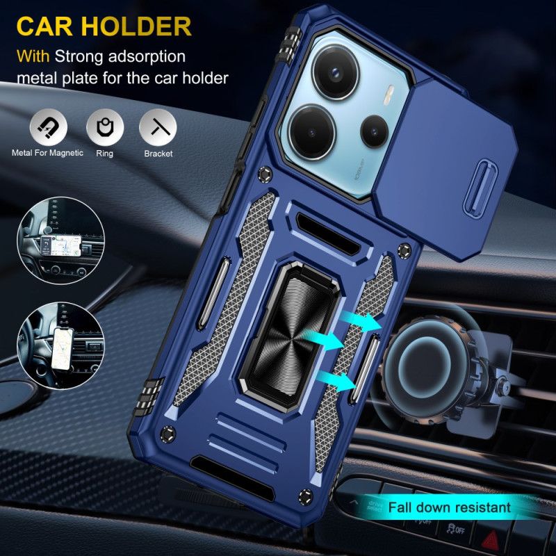 Cover Xiaomi Redmi Note 14 5g Ultra Holdbar Med Stativ Og Linsebeskytter