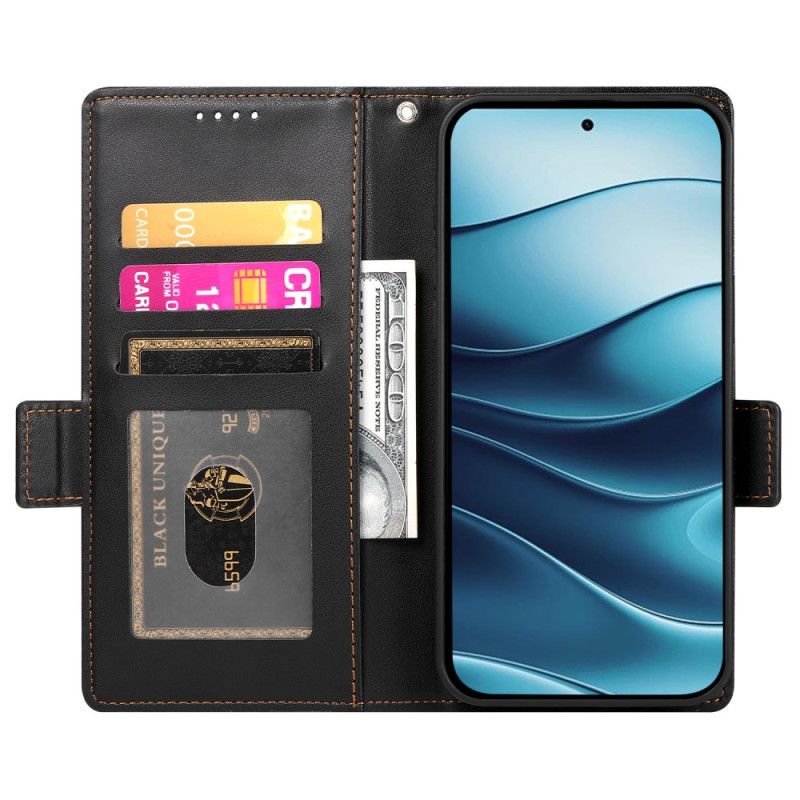 Flip Cover Til Xiaomi Redmi Note 14 5g 3 Kortholdere