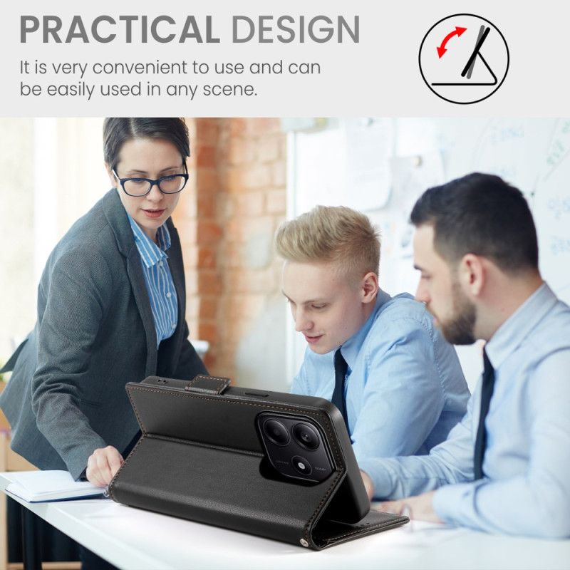 Flip Cover Til Xiaomi Redmi Note 14 5g 3 Kortholdere