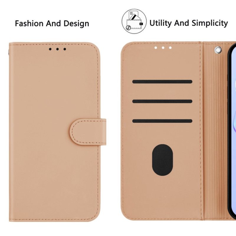 Flip Cover Til Xiaomi Redmi Note 14 5g Læderrem