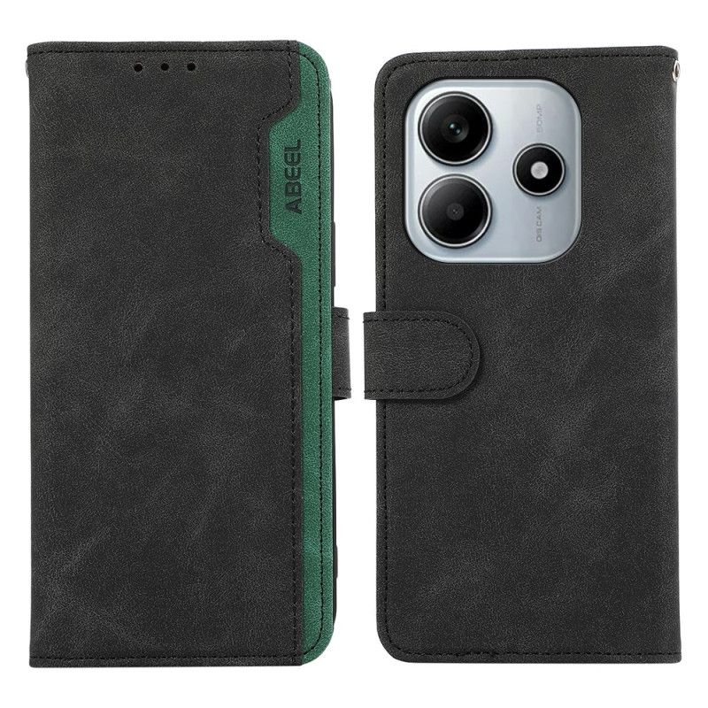 Flip Cover Til Xiaomi Redmi Note 14 5g Tofarvet Abeel