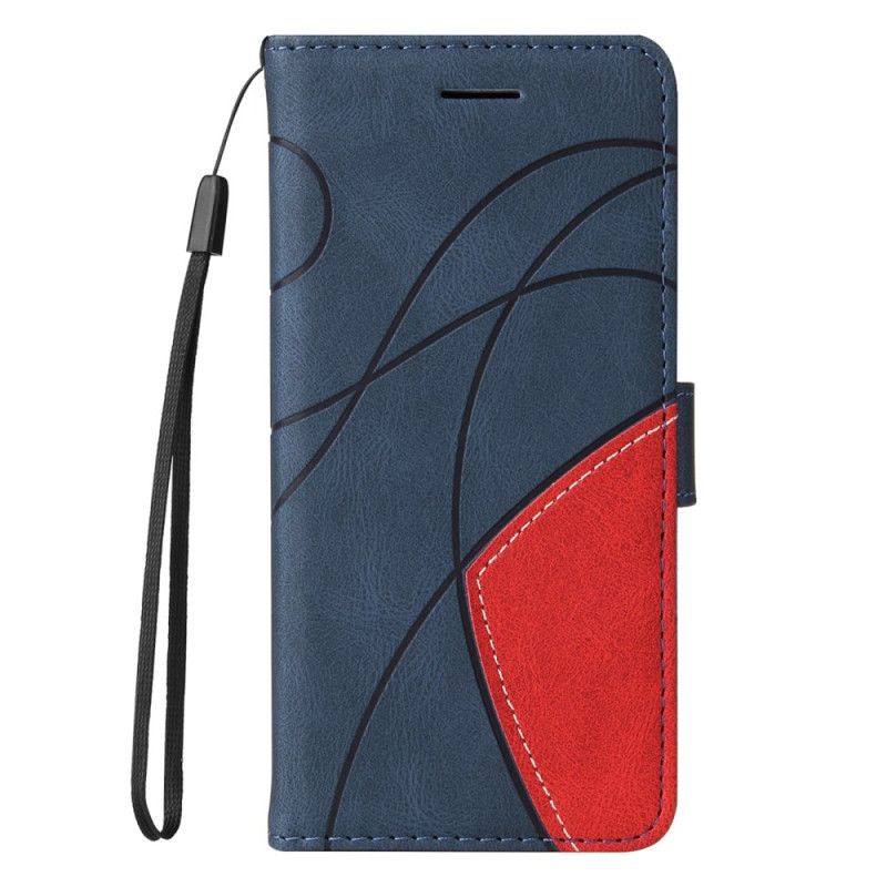 Flip Cover Til Xiaomi Redmi Note 14 5g Tofarvet Grafik