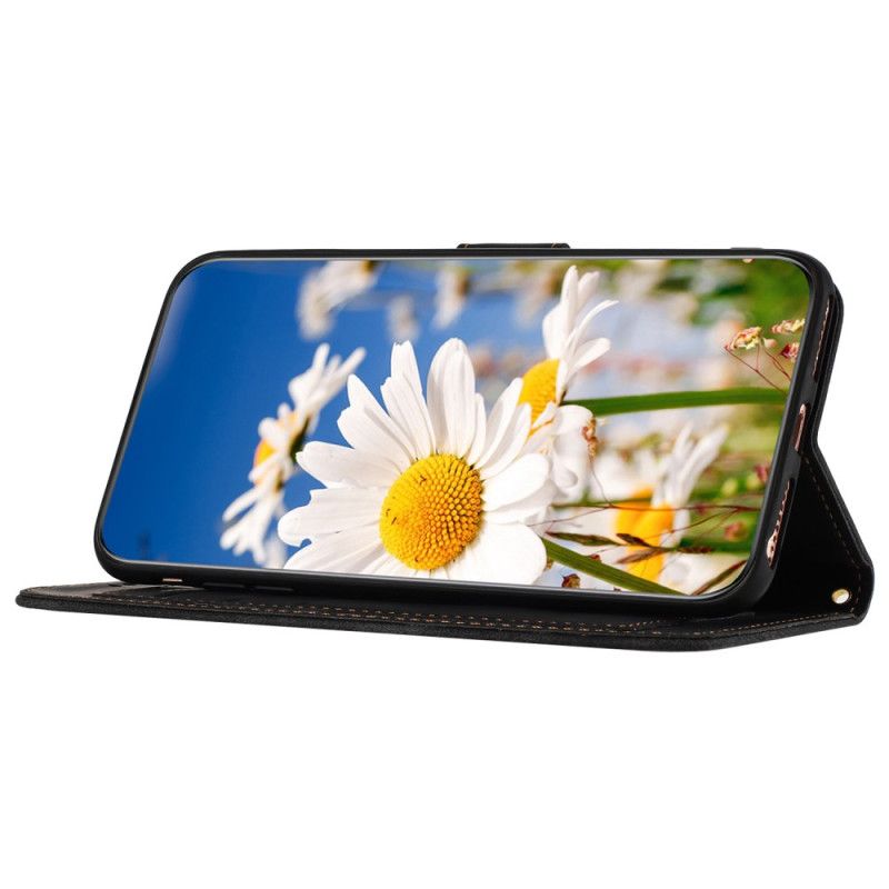 Flip Cover Xiaomi Redmi Note 14 5g Blomsterprint Med Rem