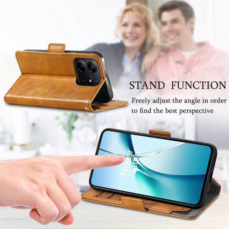 Flip Cover Xiaomi Redmi Note 14 5g Caseneo Rfid-beskyttelse