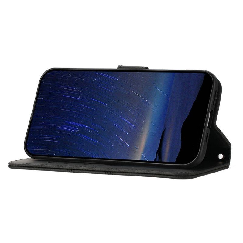 Flip Cover Xiaomi Redmi Note 14 5g Frisemønster Med Rem