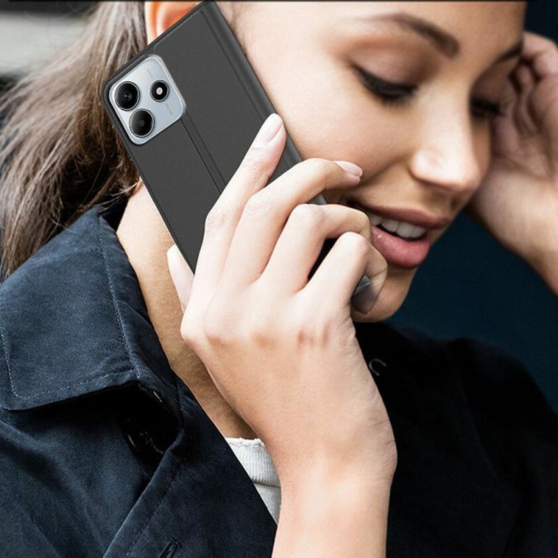 Flip Cover Xiaomi Redmi Note 14 5g Kortholder Og Stand