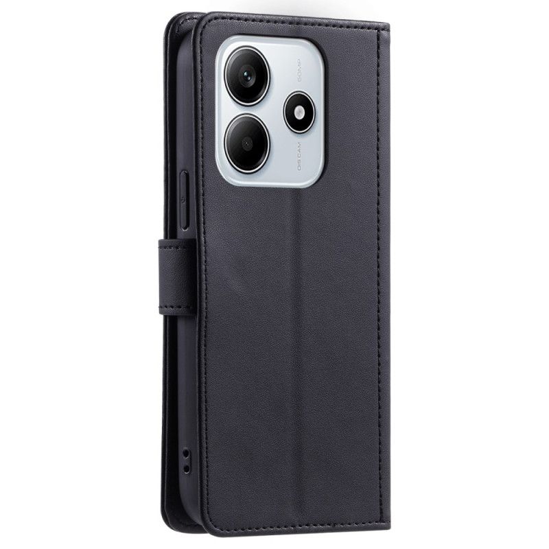 Flip Cover Xiaomi Redmi Note 14 5g Quiltet Med Skulderrem Og Rem