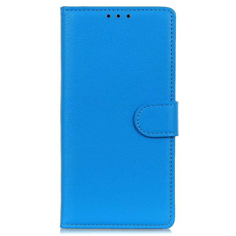 Flip Cover Xiaomi Redmi Note 14 5g Traditionelt Litchi-kunstlæder