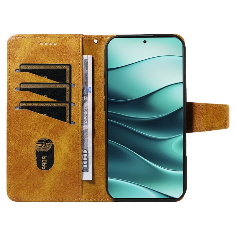 Læder Cover Xiaomi Redmi Note 14 5g Elegant