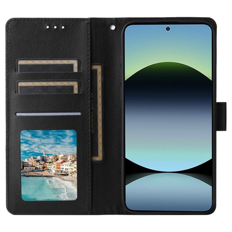 Læder Cover Xiaomi Redmi Note 14 5g Enkel