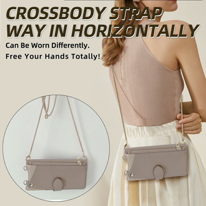 Læder Cover Xiaomi Redmi Note 14 5g Med Stativ Og Håndledsrem