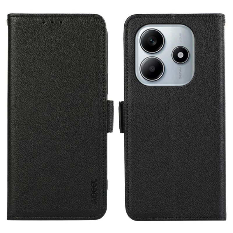 Læder Cover Xiaomi Redmi Note 14 5g Rfid-beskyttelse Abeel