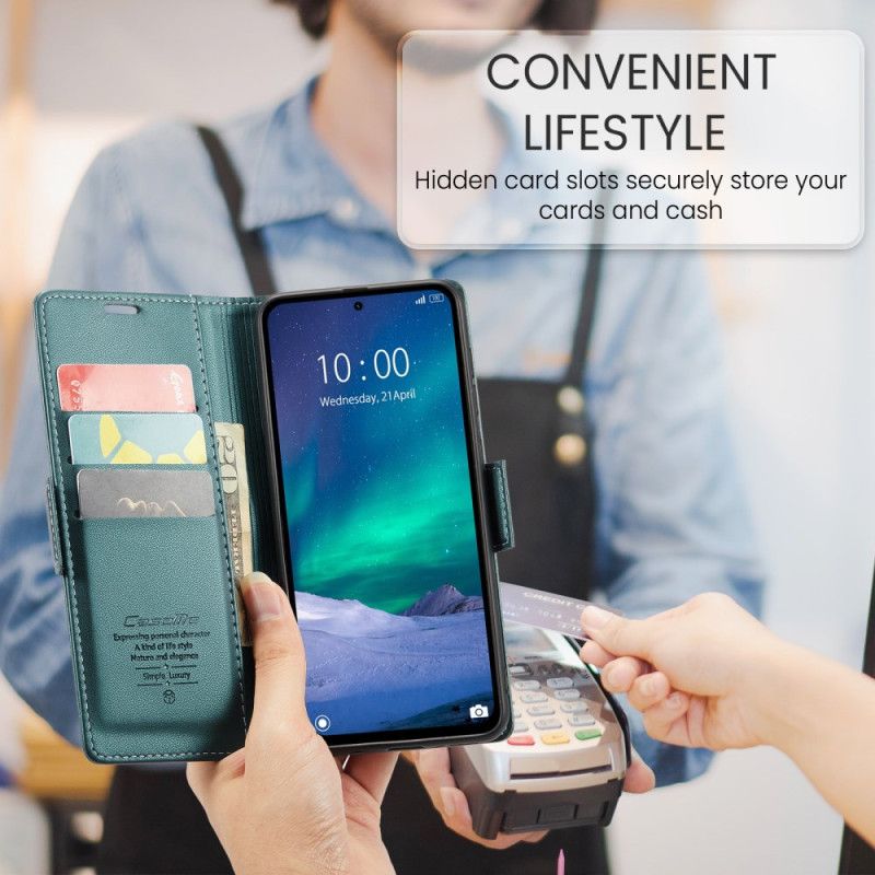 Læder Cover Xiaomi Redmi Note 14 5g Telefon Etui Caseme