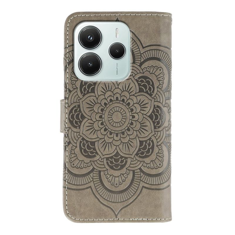 Læder Cover Xiaomi Redmi Note 14 5g Telefon Etui Design Mandala