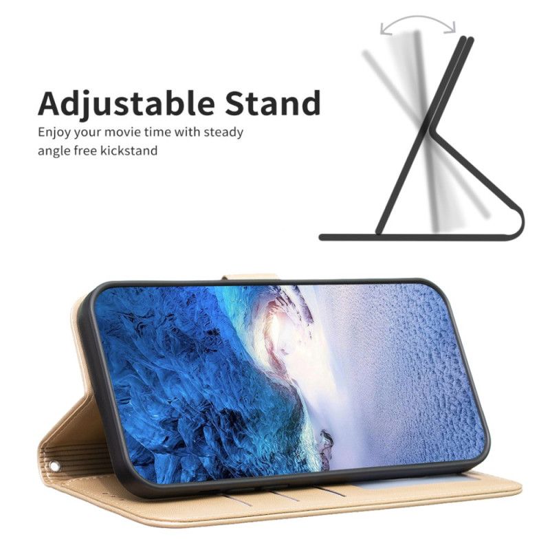 Læder Cover Xiaomi Redmi Note 14 5g Telefon Etui Kløver