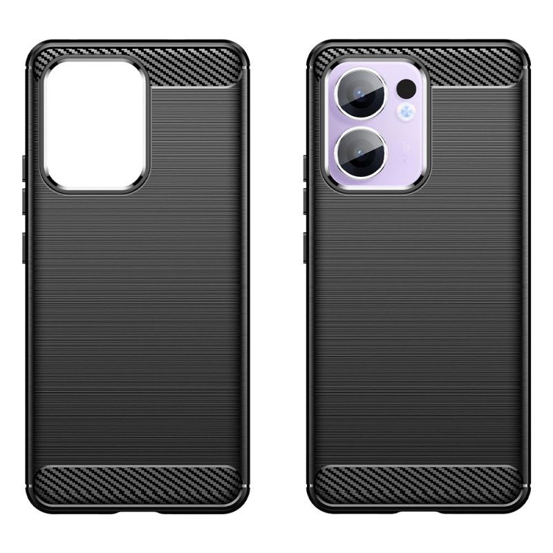 Cover Oppo Reno 13f 4g / 5g / 13 Fs 5g Børstet Kulfiber