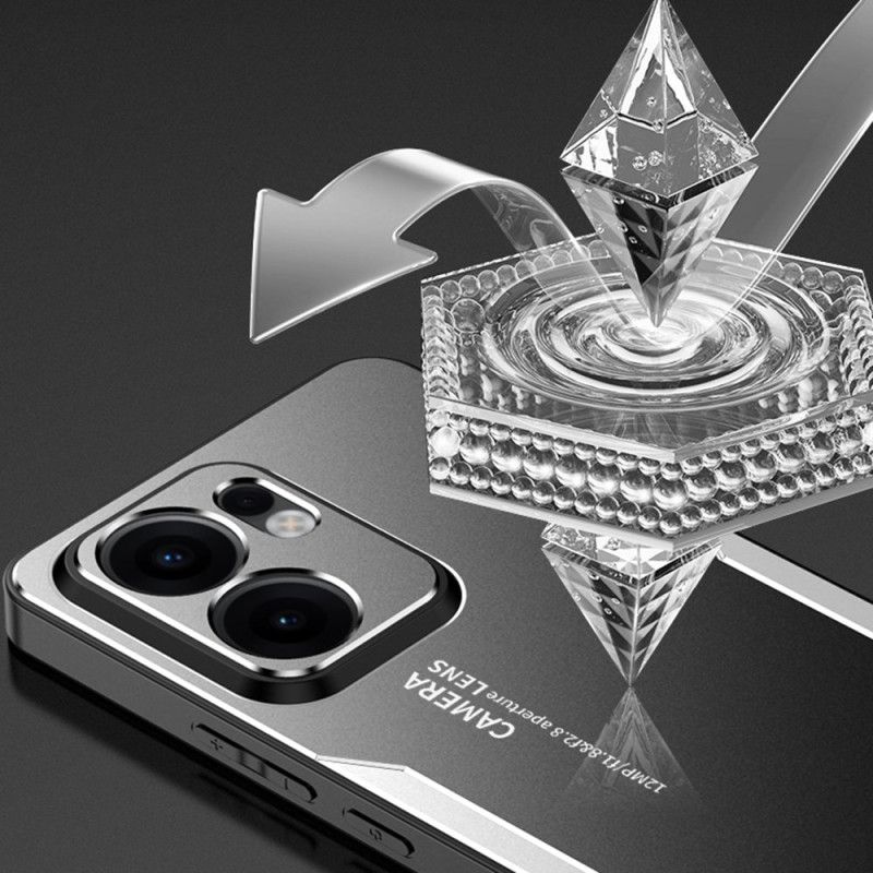 Cover Til Oppo Reno 13f 4g / 5g / 13 Fs 5g Metaleffekt