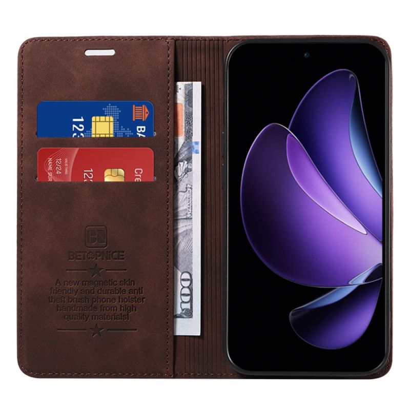 Flip Cover Oppo Reno 13f 4g / 5g / 13 Fs 5g Anti-rfid-teknologi Betopnice