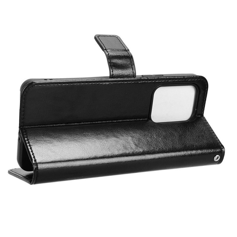 Flip Cover Oppo Reno 13f 4g / 5g / 13 Fs 5g Prangende Kunstlæder