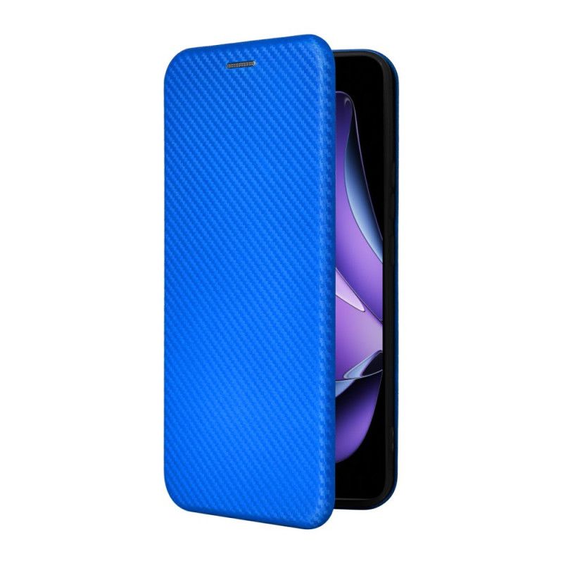 Flip Cover Til Oppo Reno 13f 4g / 5g / 13 Fs 5g Kulfiber