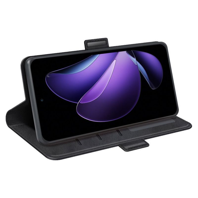 Læder Cover Oppo Reno 13f 4g / 5g / 13 Fs 5g Dobbeltlukning