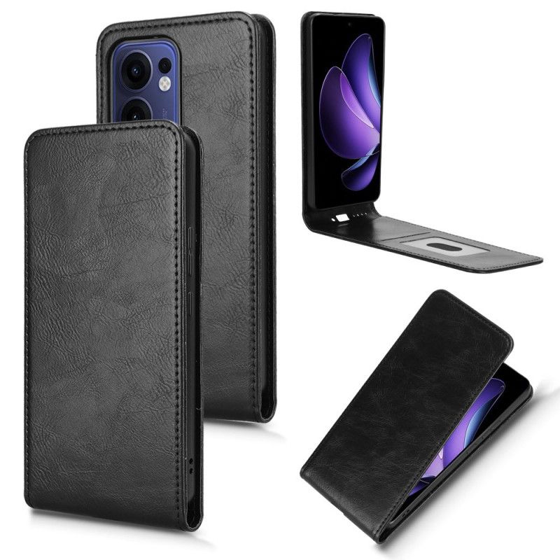 Læder Cover Oppo Reno 13f 4g / 5g / 13 Fs 5g Lodret Flapdesign