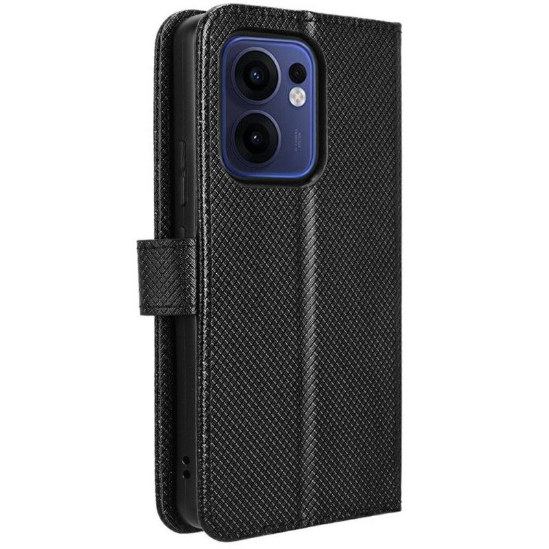 Læder Cover Oppo Reno 13f 4g / 5g / 13 Fs 5g Prikker
