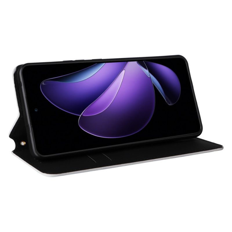 Læder Cover Oppo Reno 13f 4g / 5g / 13 Fs 5g Telefon Etui 3d-diamanter