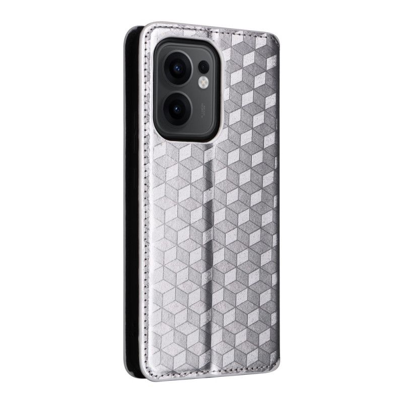Læder Cover Oppo Reno 13f 4g / 5g / 13 Fs 5g Telefon Etui 3d-diamanter