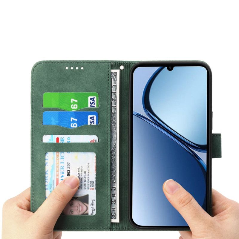 Læder Cover Oppo Reno 13f 4g / 5g / 13 Fs 5g Telefon Etui Dierfeng