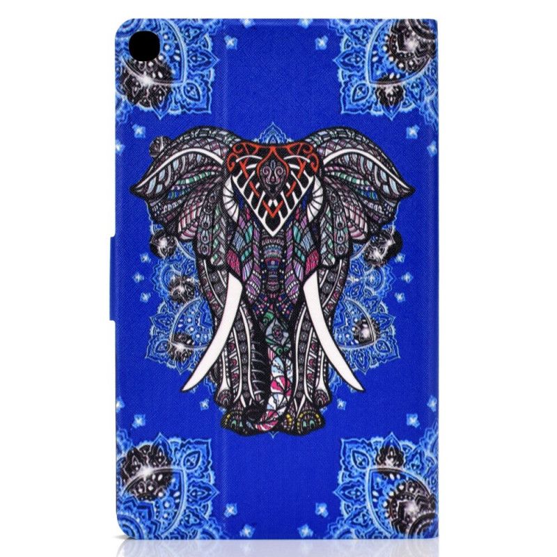 Flip Cover Læder Samsung Galaxy Tab S6 Lite Indisk Elefant
