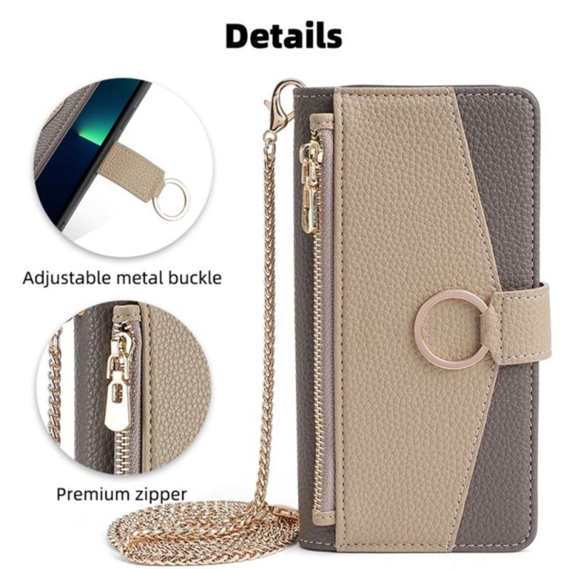Flip Cover Honor Magic 6 Pro Spejl Og Skulderrem