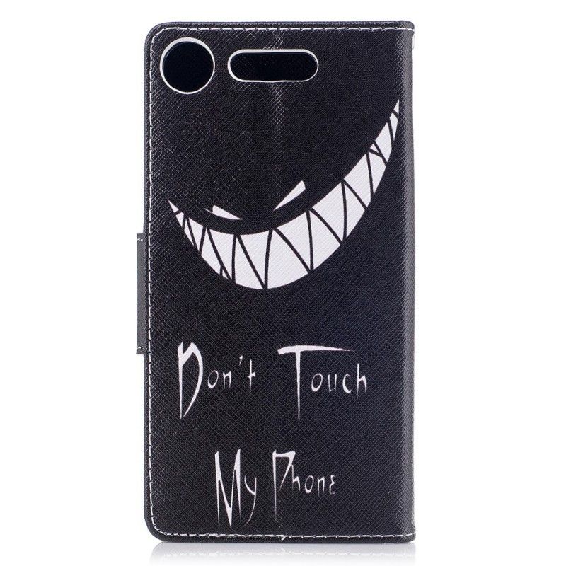 Flip Cover Sony Xperia XZ1 Mobilcover Djævelens Telefon