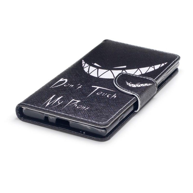 Flip Cover Sony Xperia XZ1 Mobilcover Djævelens Telefon