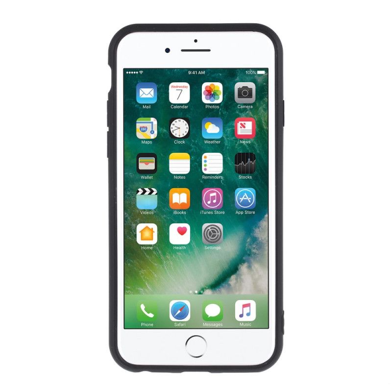 Cover for iPhone 6 / 6S Rød Silikone-Finhed 2.5 Mm