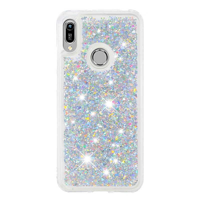 Cover Huawei Y6 2019 Lyserød Pro Jeg Glitter Original