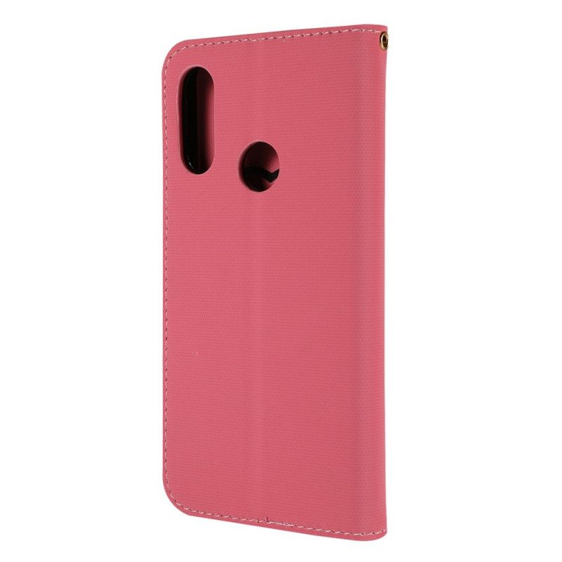 Flip Cover Huawei Y6 2019 Grå Fancy Stil