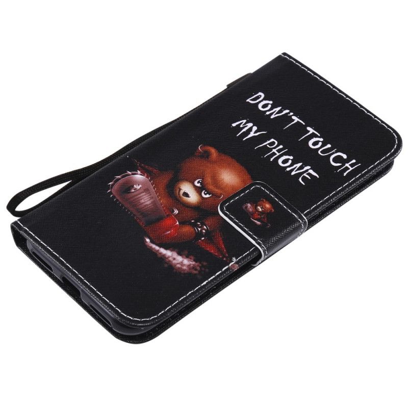 Flip Cover Huawei Y6 2019 Mobilcover Farlig Bjørn