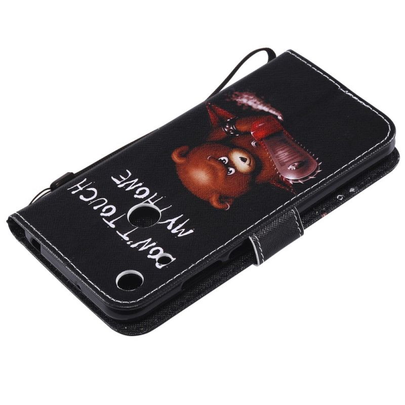 Flip Cover Huawei Y6 2019 Mobilcover Farlig Bjørn