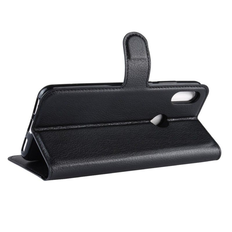 Flip Cover Huawei Y6 2019 Sort Klassisk